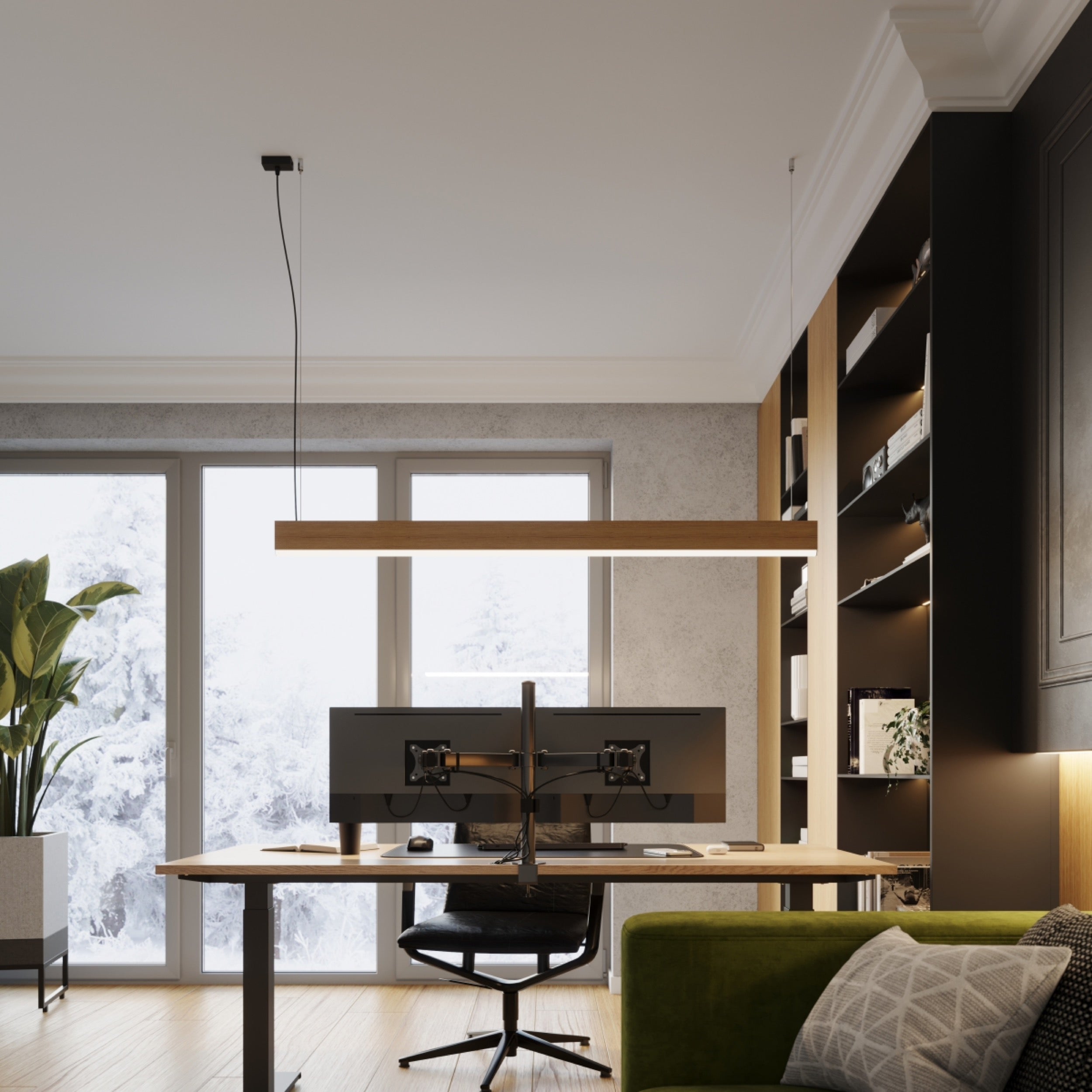 Lampa wisząca Lykke 120 cm LED barwa ciepła
