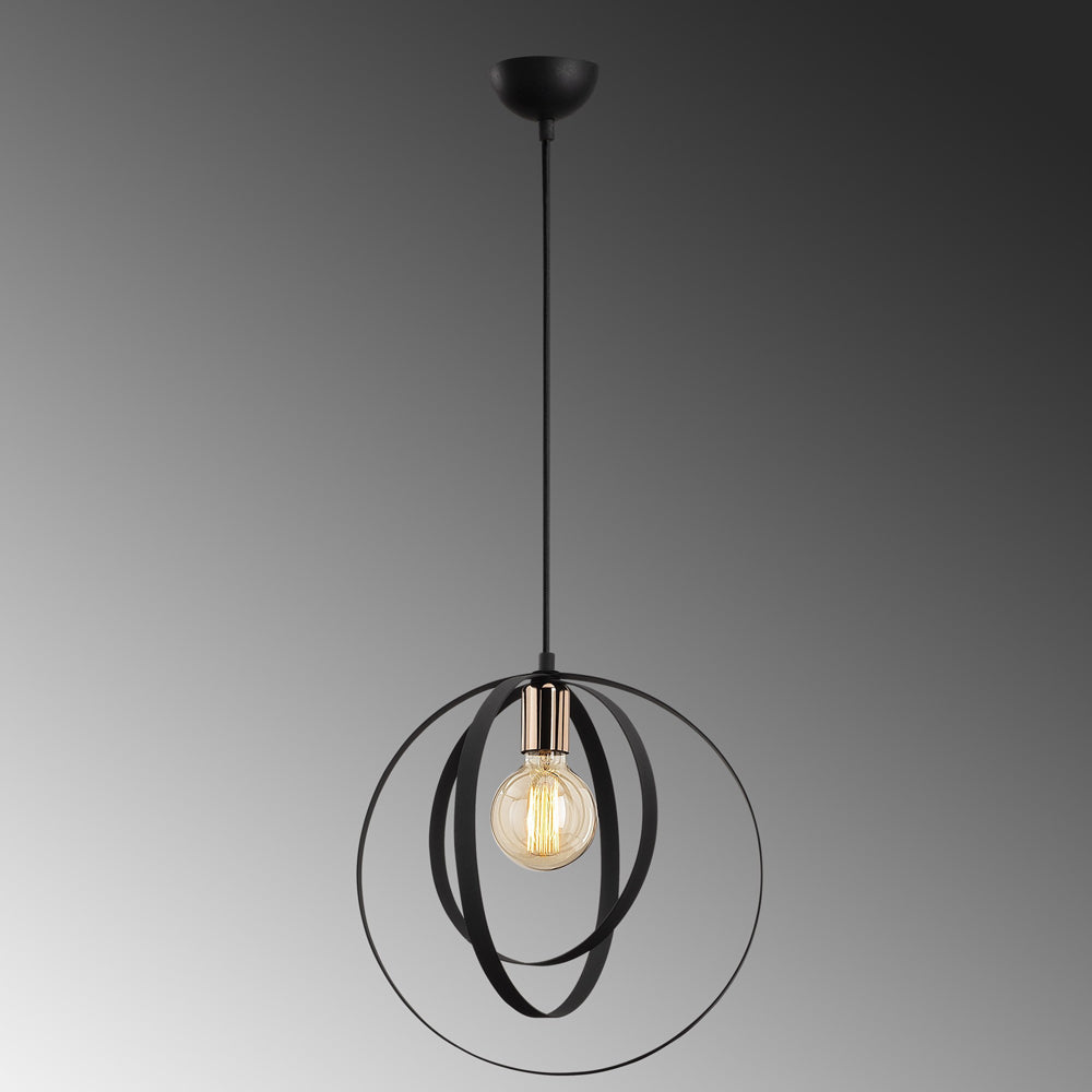 Lampa wisząca Peruvian x1 czarna