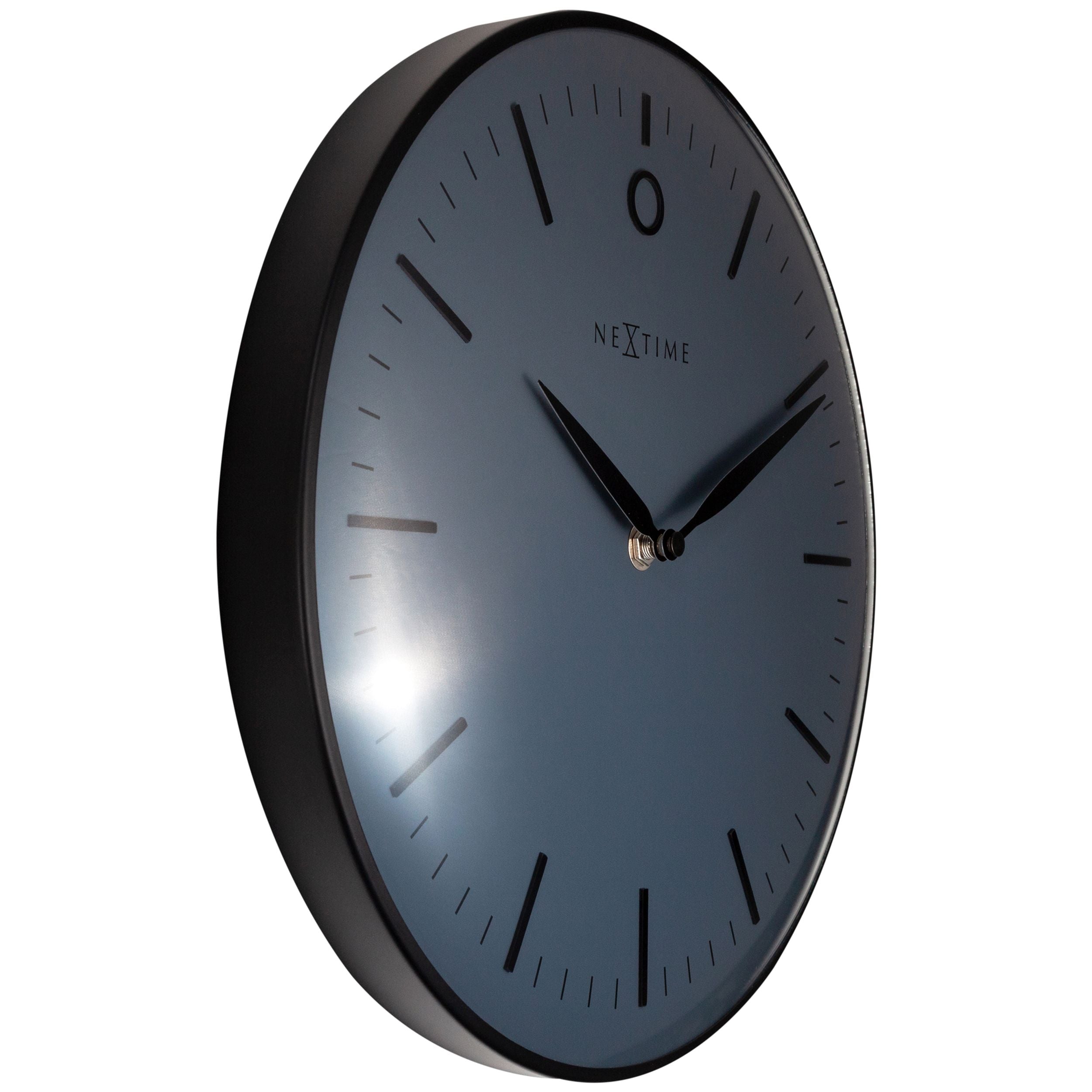 Zegar ścienny Glamour 30 cm czarny