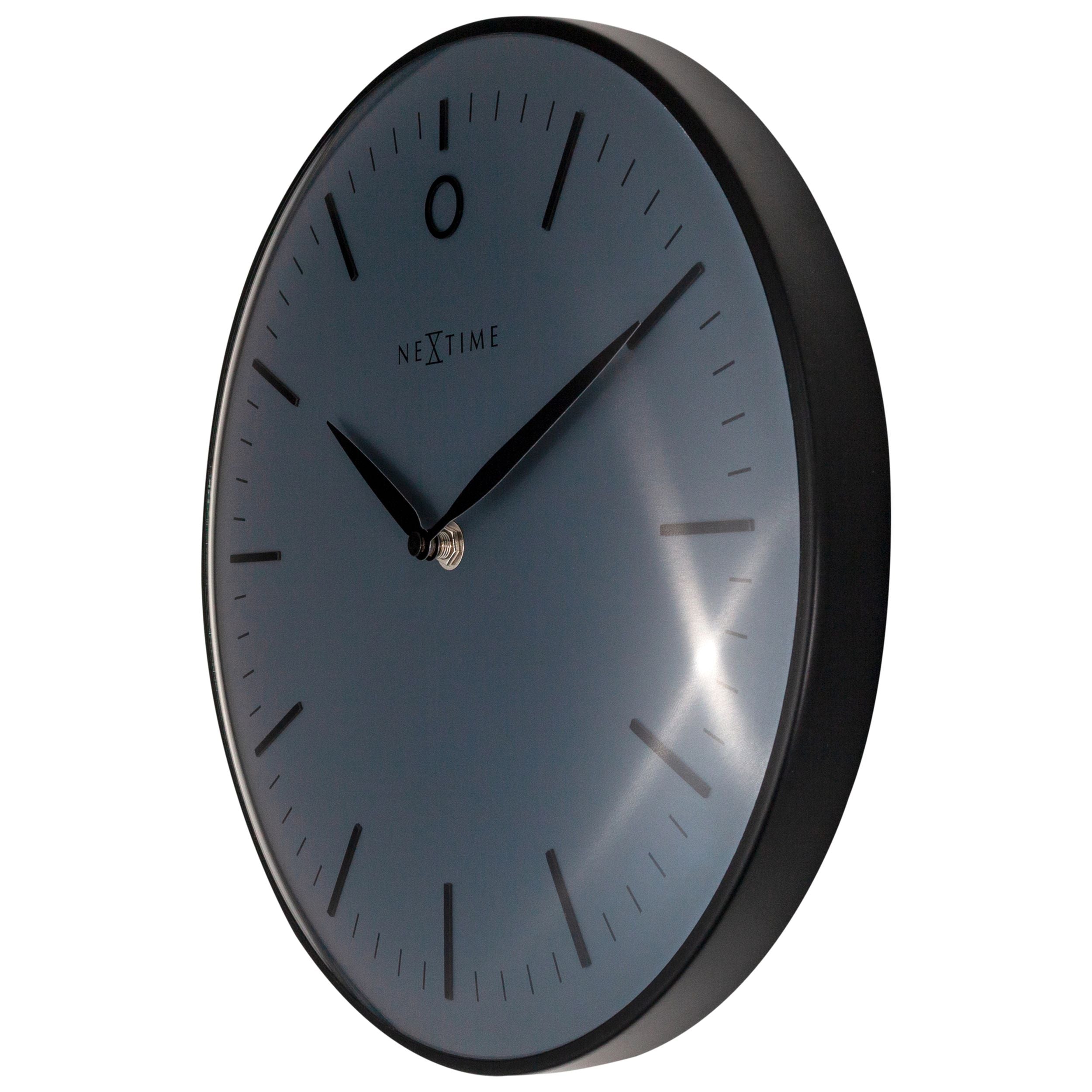 Zegar ścienny Glamour 30 cm czarny