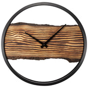 Zegar ścienny Forest 45 cm brązowo-czarny