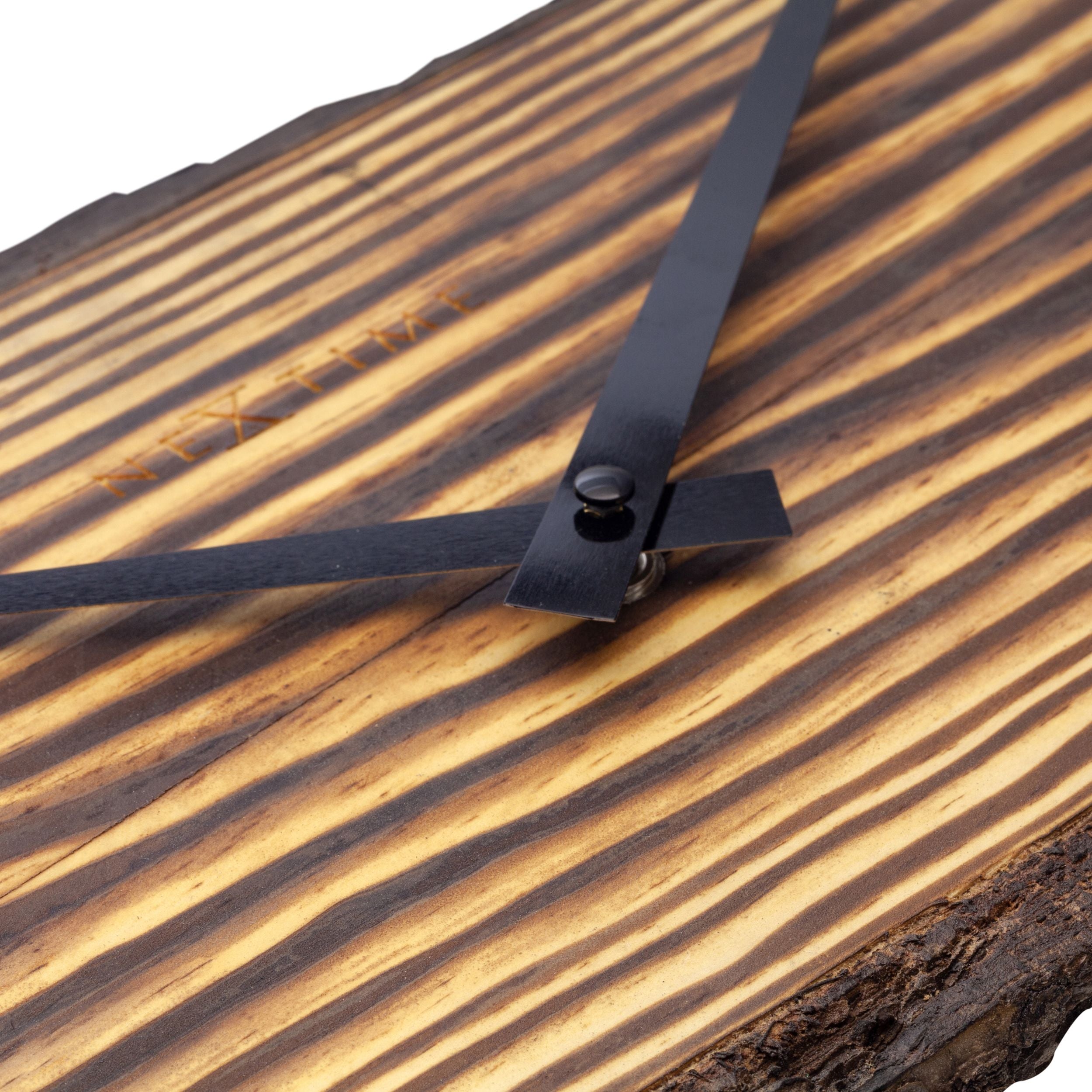 Zegar ścienny Forest 45 cm brązowo-czarny