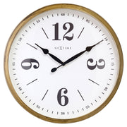 Zegar ścienny Classic 39 cm biało-złoty