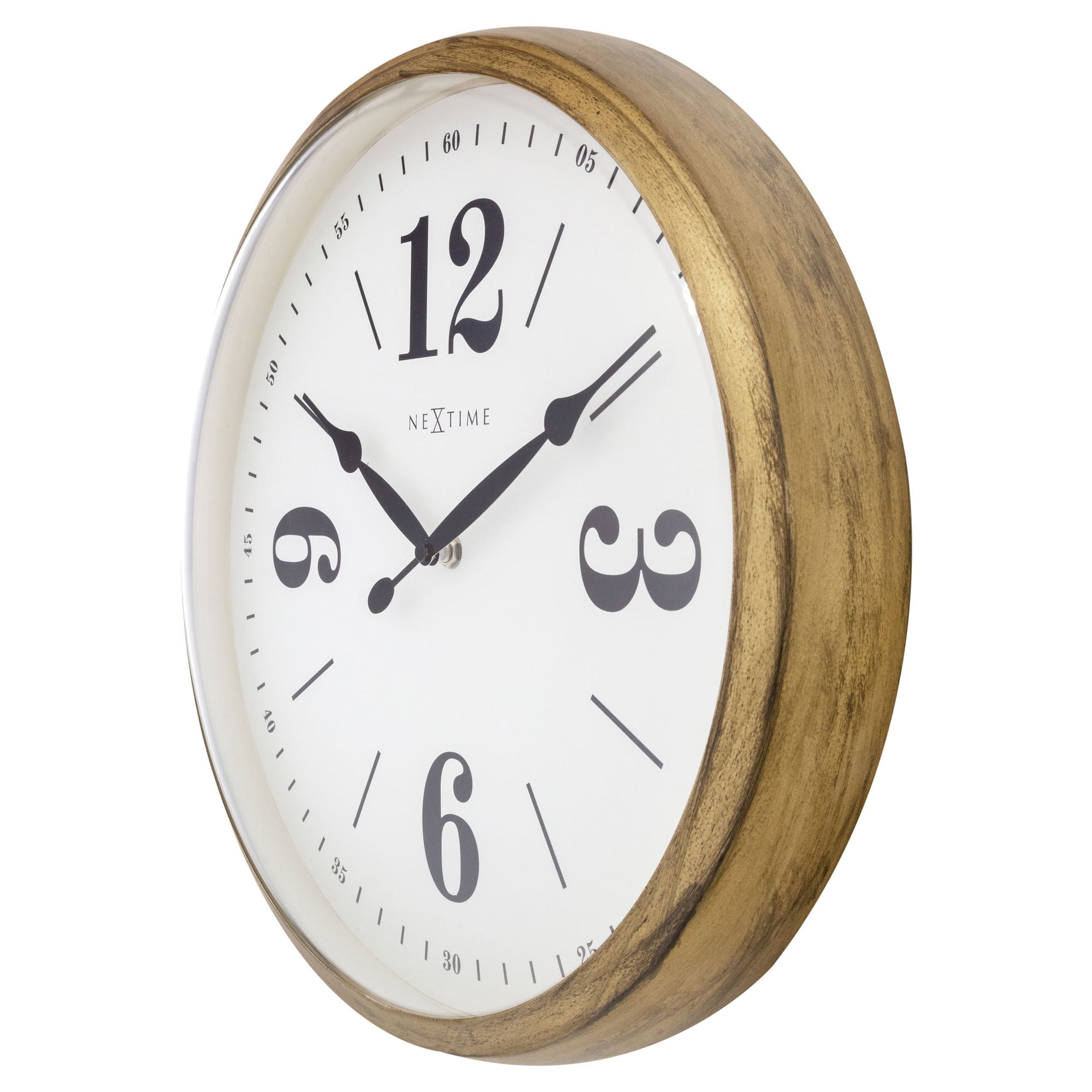 Zegar ścienny Classic 39 cm biało-złoty