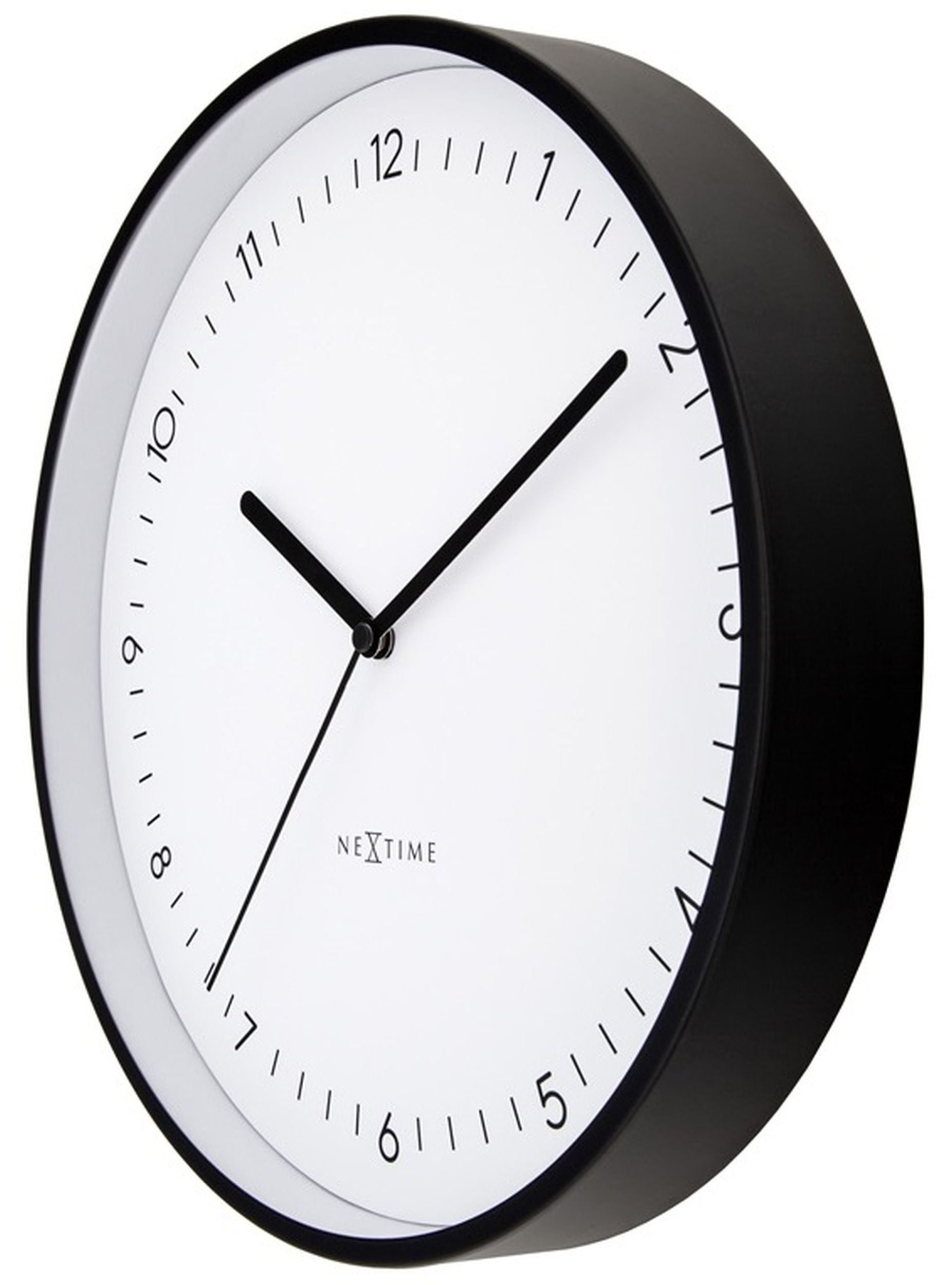 Zegar ścienny Berlin średnica 30 cm biały
