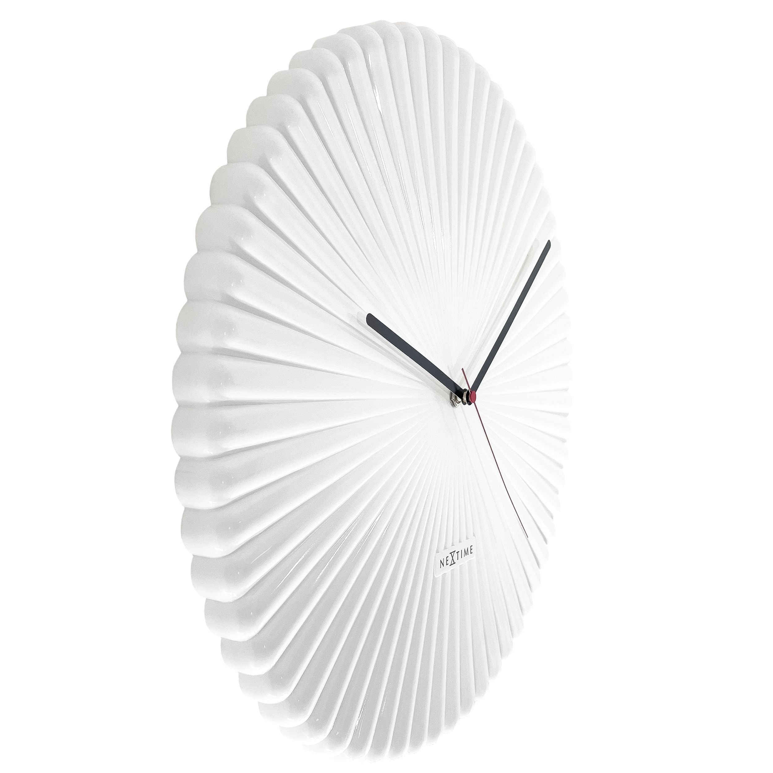 Zegar ścienny Mousse 40 cm biały