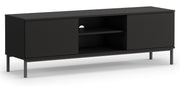 Szafka RTV Perila 150 cm czarna