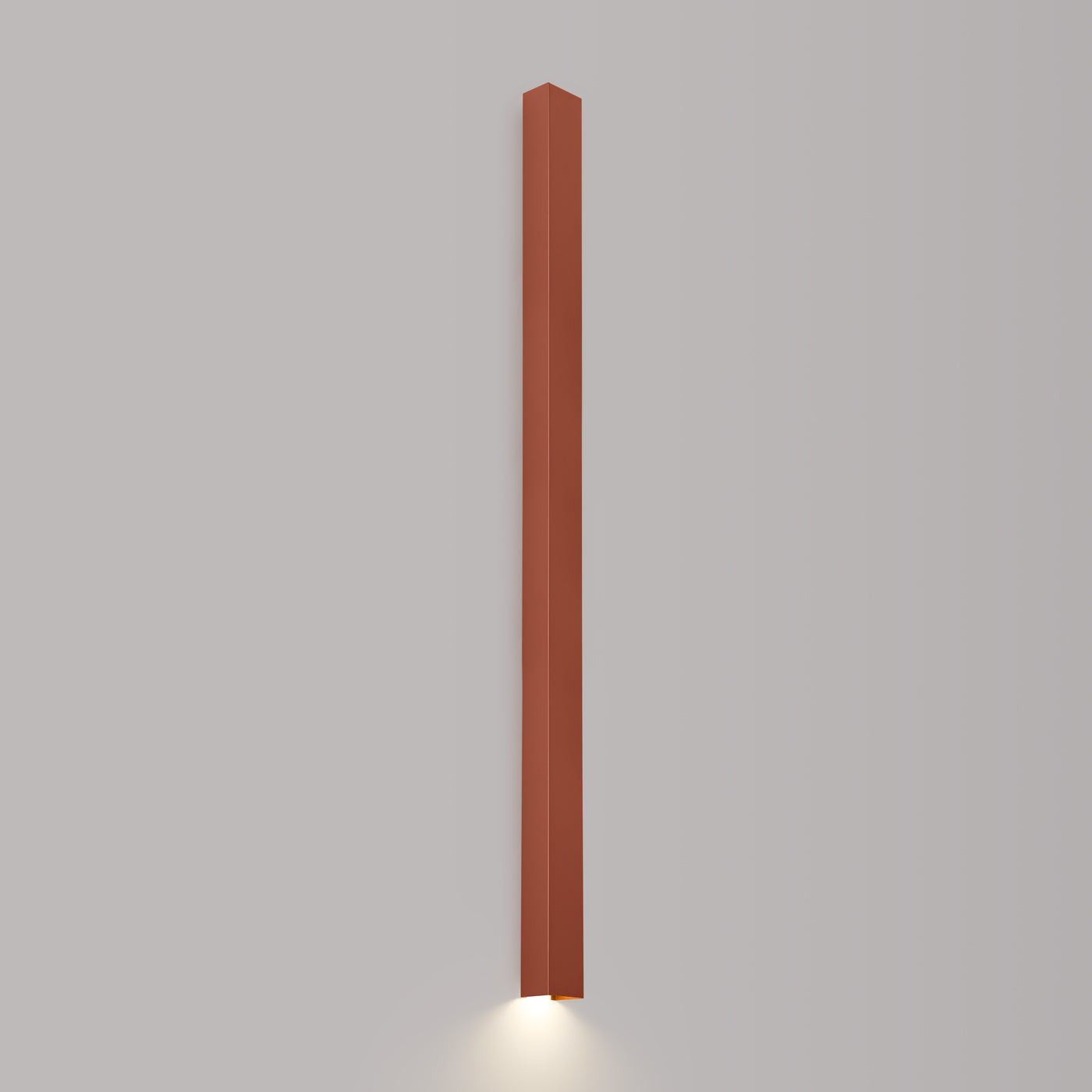 Kinkiet Freya 150 cm ochra czerwona