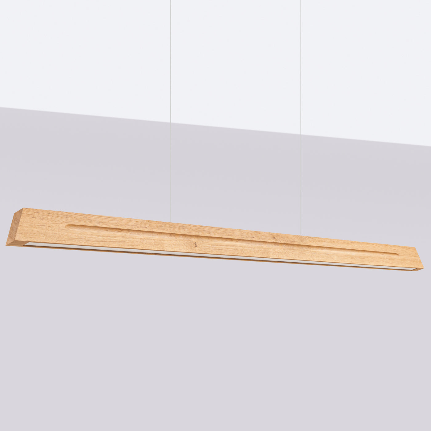 Lampa wisząca Skog LED 150 cm dąb 4000K