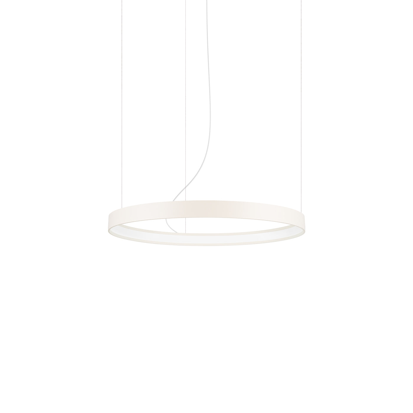 Żyrandol Rio LED 55 cm beżowy 3000K