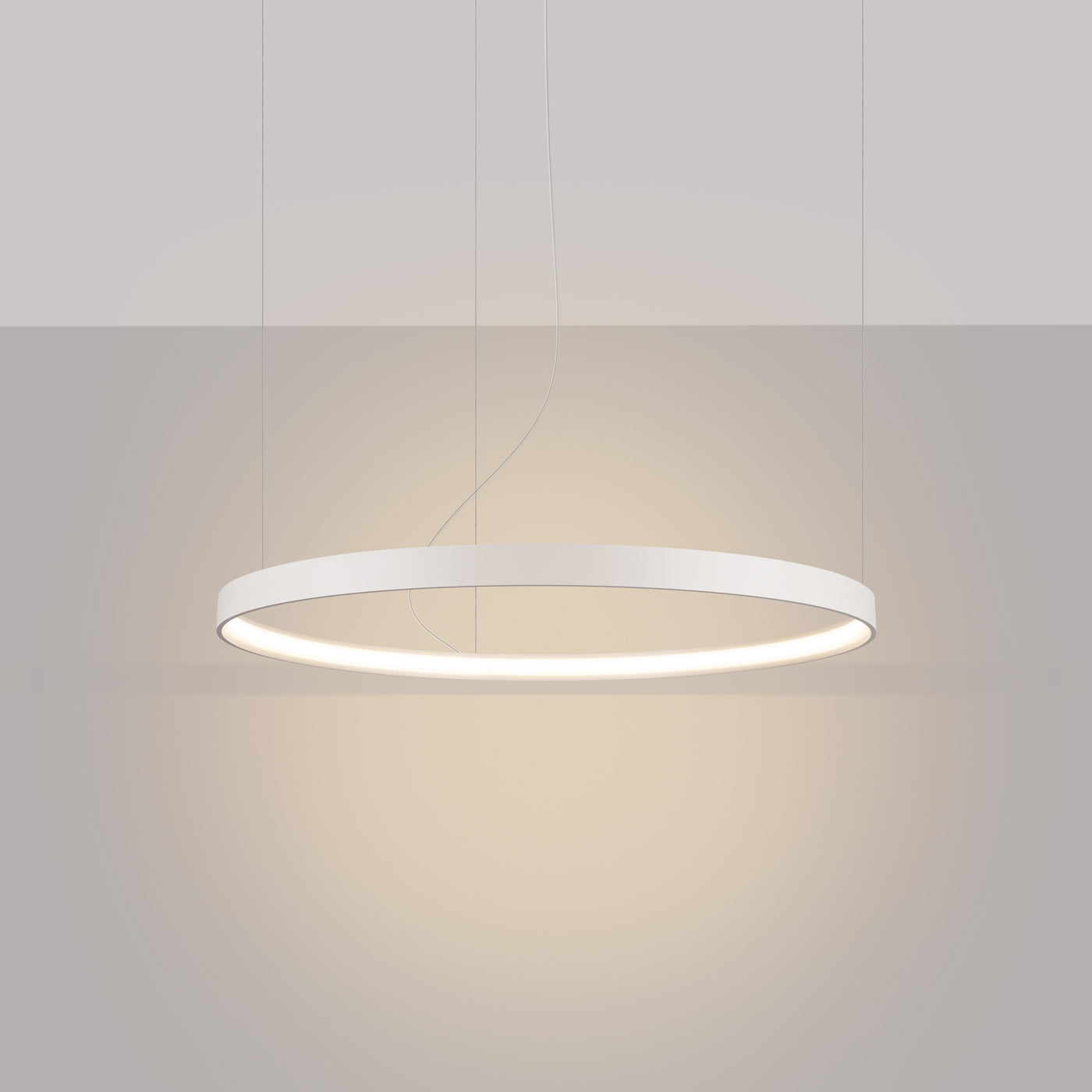 Żyrandol Rio LED 78 cm beżowy 3000K