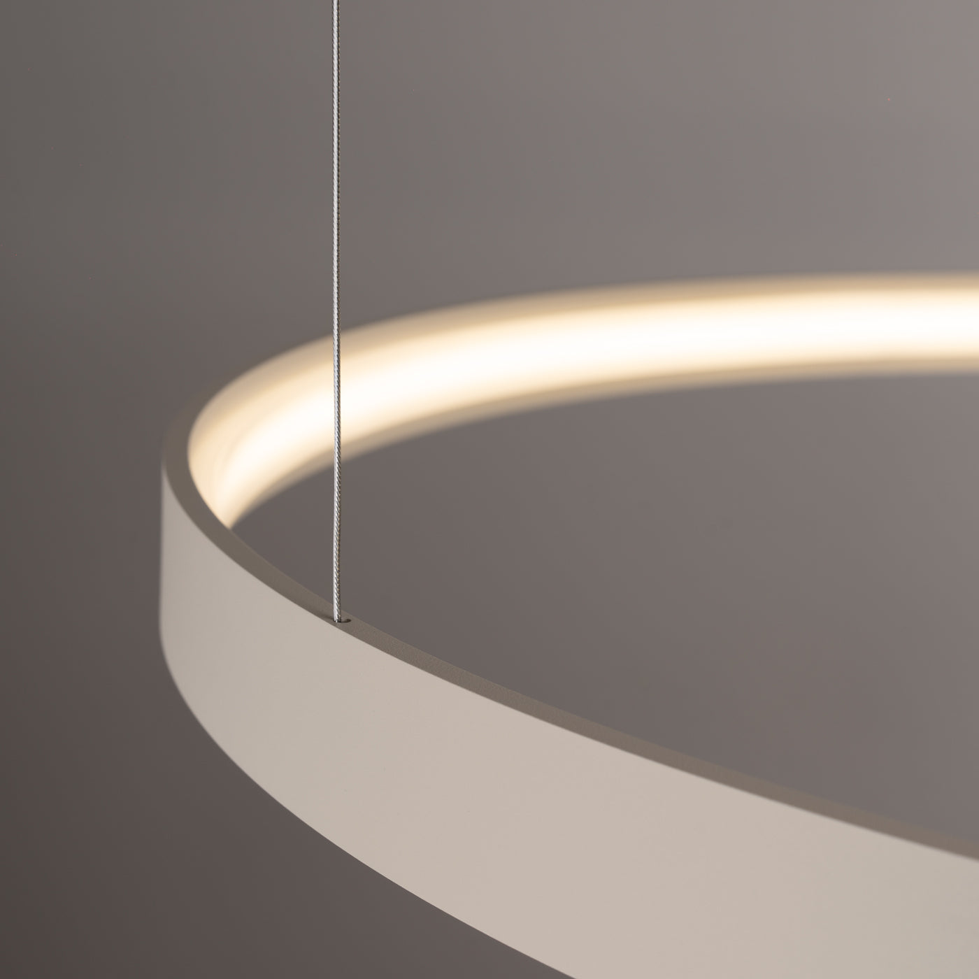Żyrandol Rio LED 110 cm beżowy 3000K