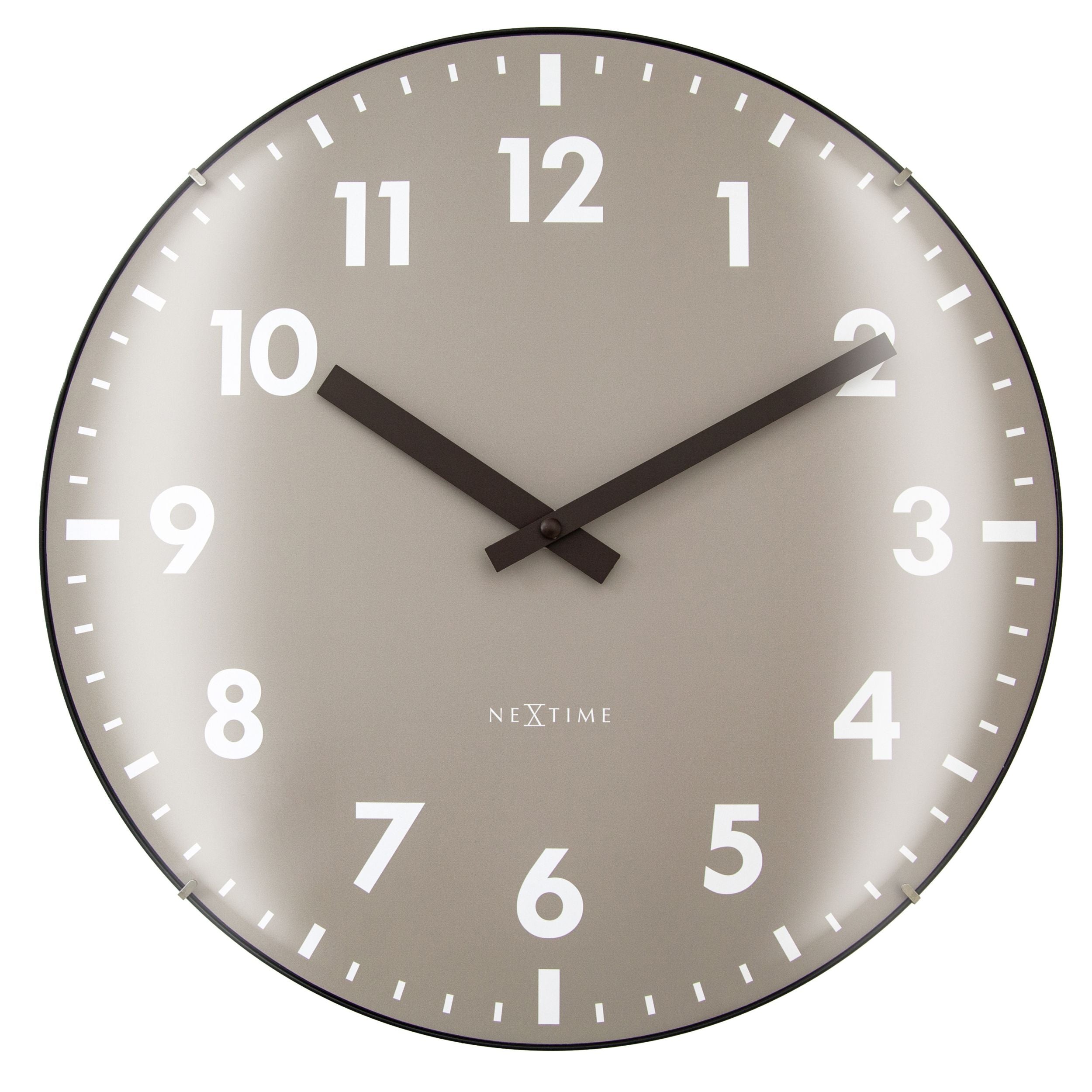 Zegar ścienny Duomo 35 cm khaki
