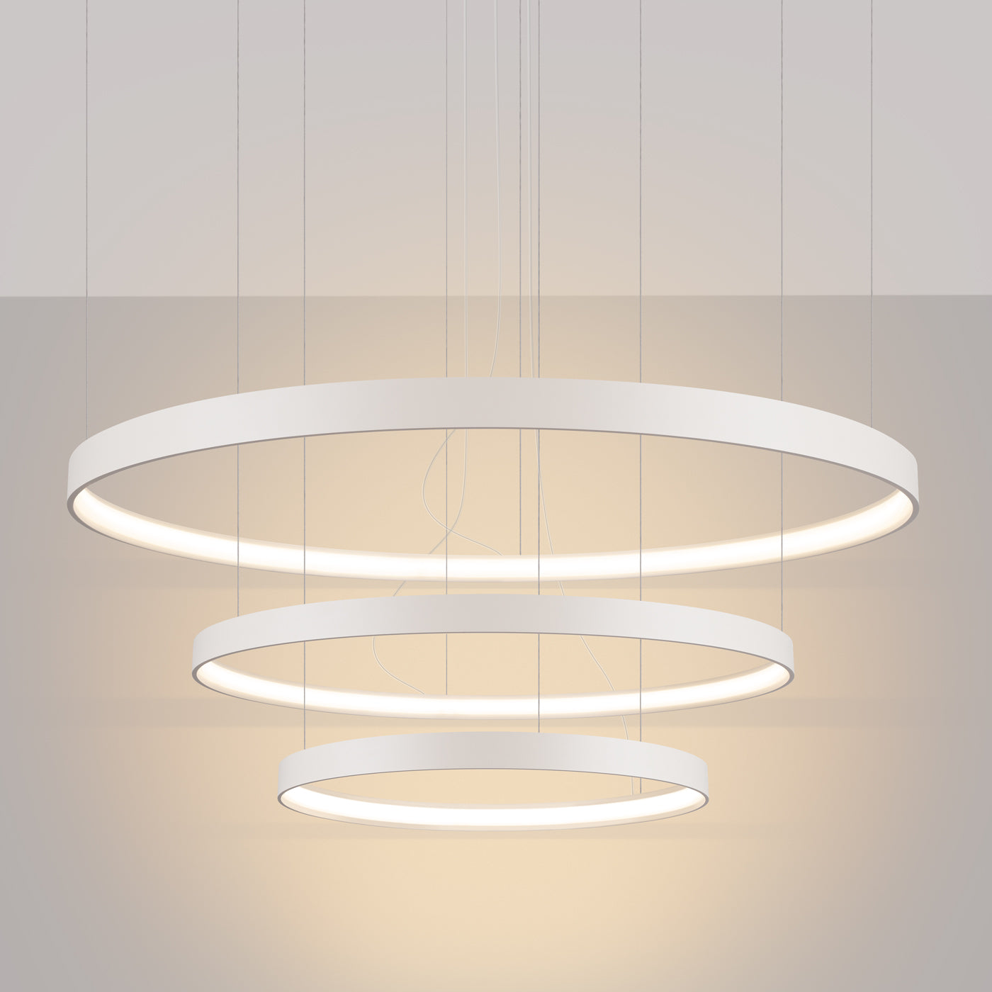 Żyrandol Rio 3 LED beżowy 3000K