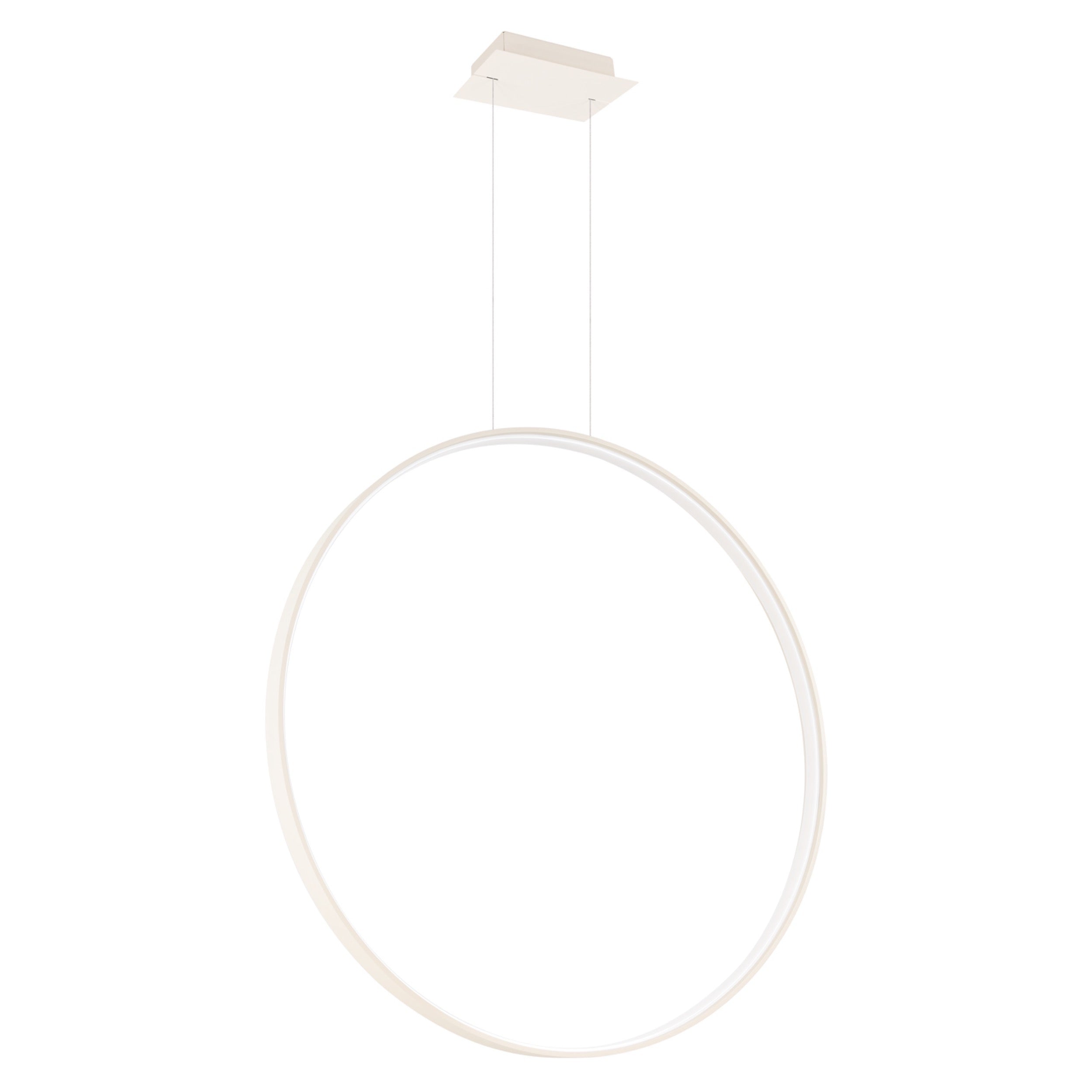 Lampa wisząca Rio 78 cm beżowa LED barwa neutralna