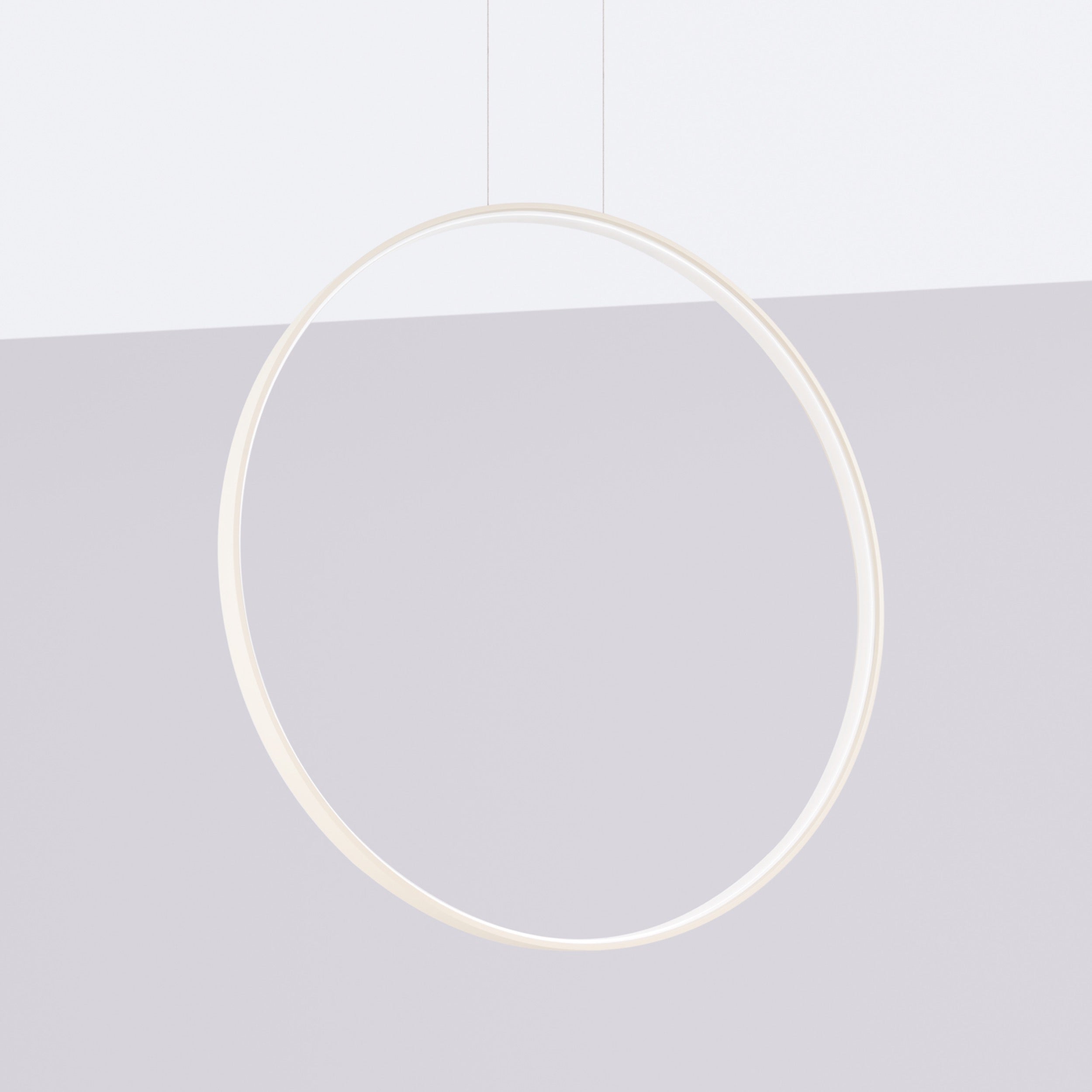 Lampa wisząca Rio 78 cm beżowa LED barwa neutralna