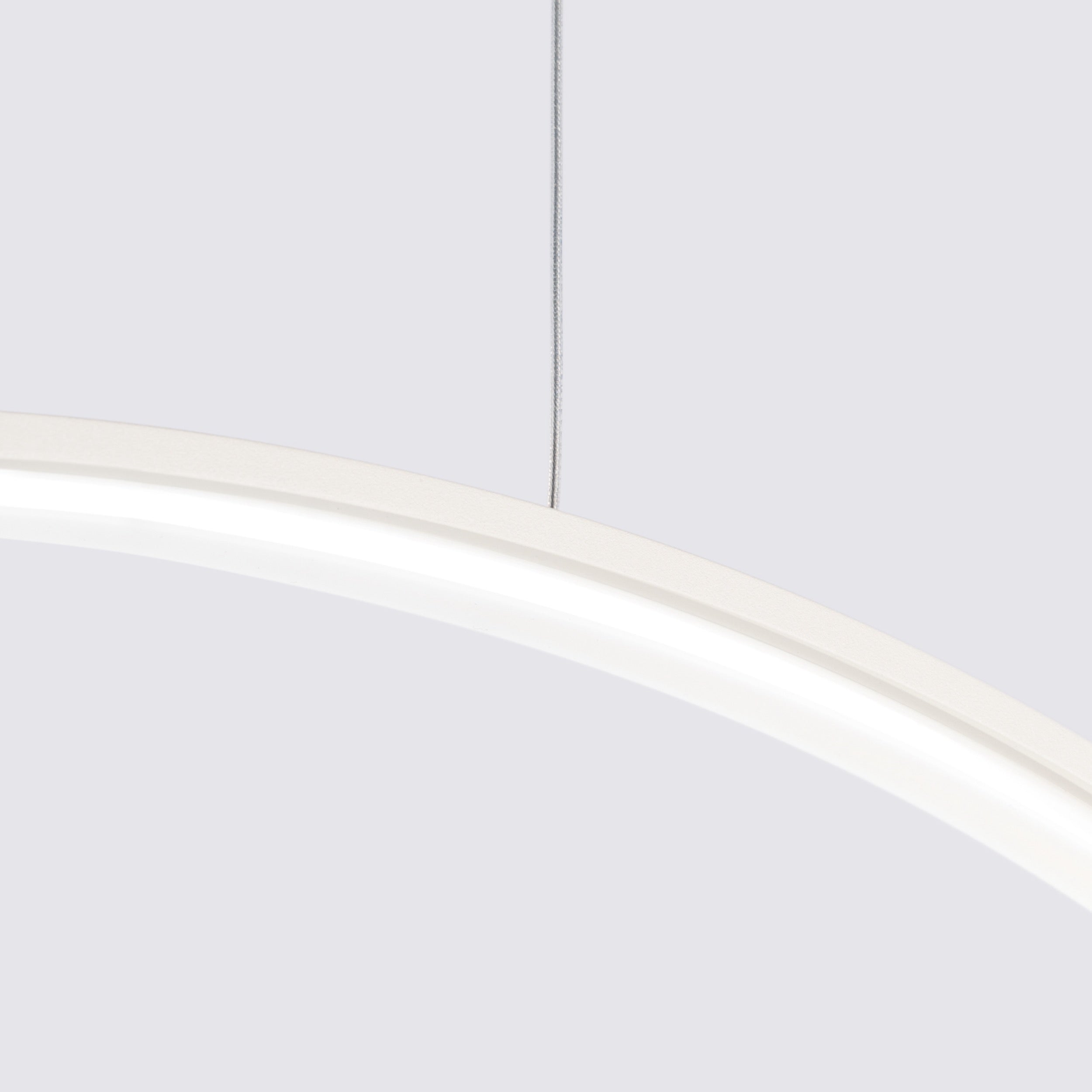 Lampa wisząca Rio 78 cm beżowa LED barwa neutralna