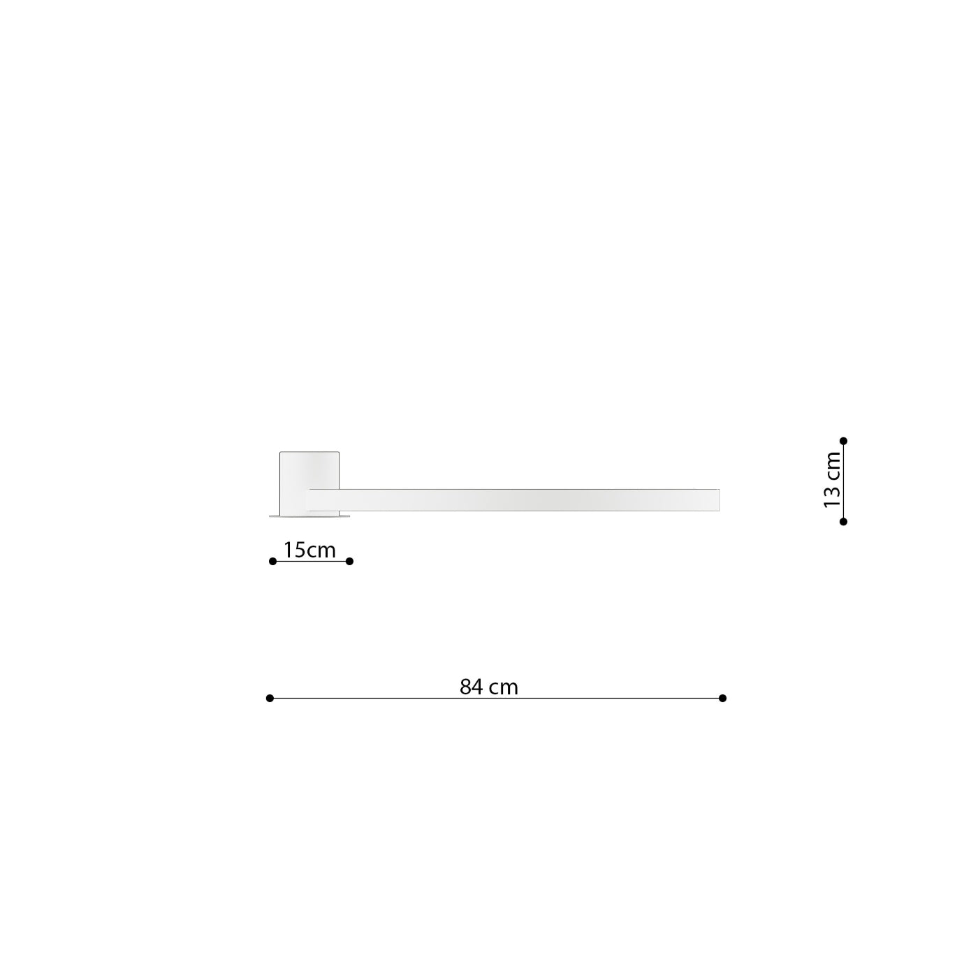 Plafon Rio LED 78 cm beżowy 3000K