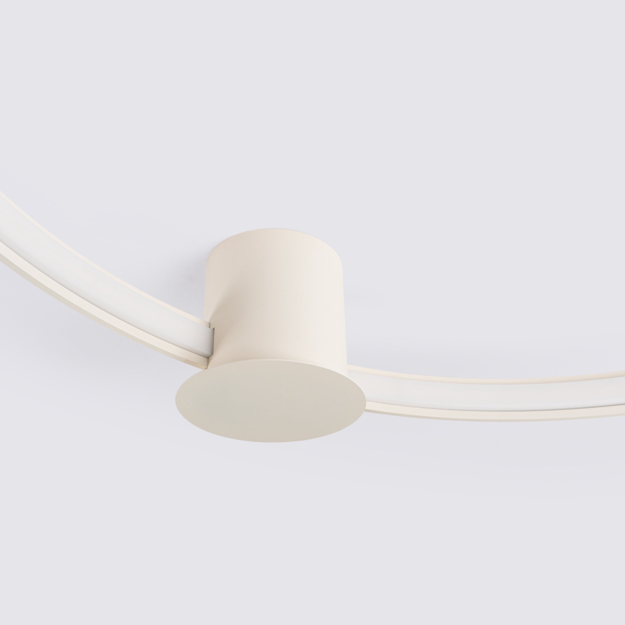 Plafon Rio 110 cm beżowy LED barwa ciepła