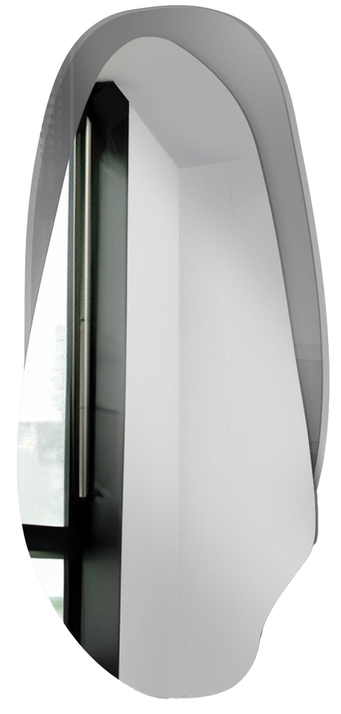Lustro ścienne Fusion 132x60 cm na grafitowym antisolu