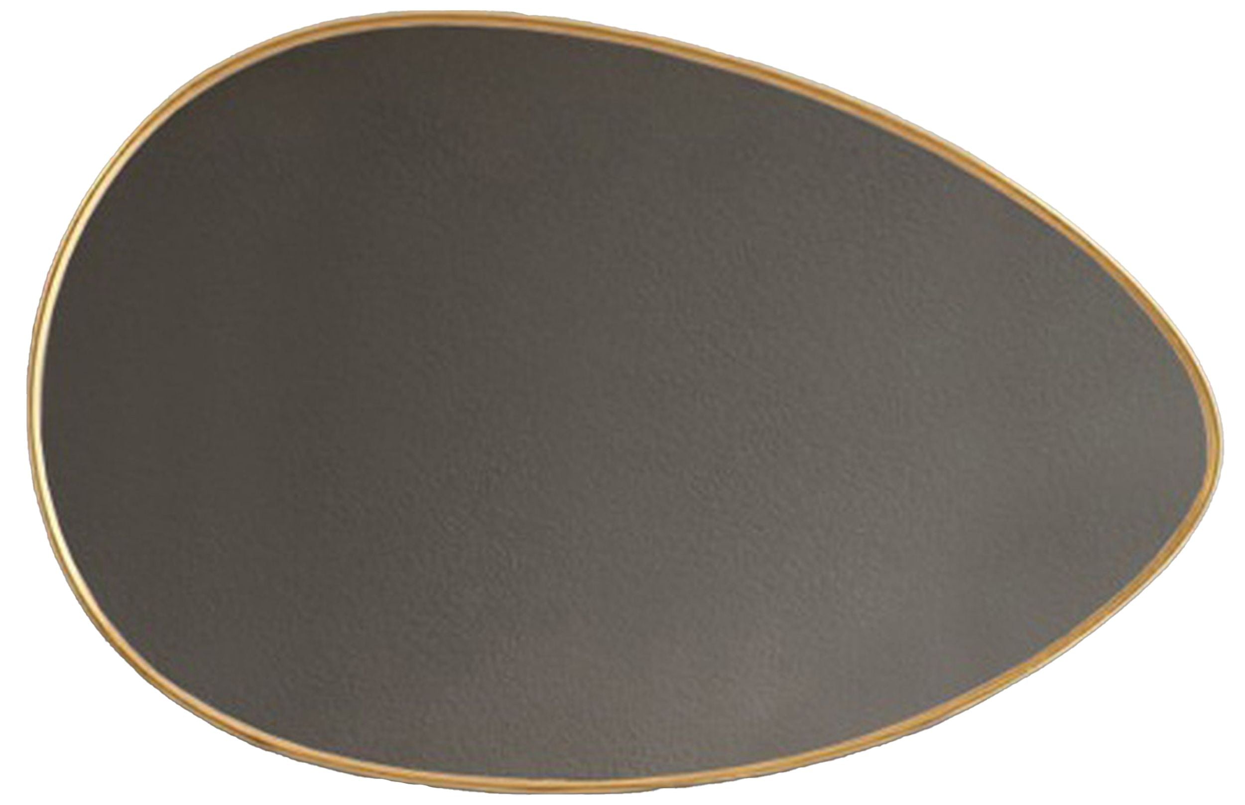 Lustro ścienne Zoe 132x90 cm w złotej ramie