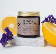 Świeca sojowa zapachowa Soczysta pomarańcza 120 ml