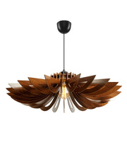 Lampa wisząca Monoveng średnica 52 cm orzech