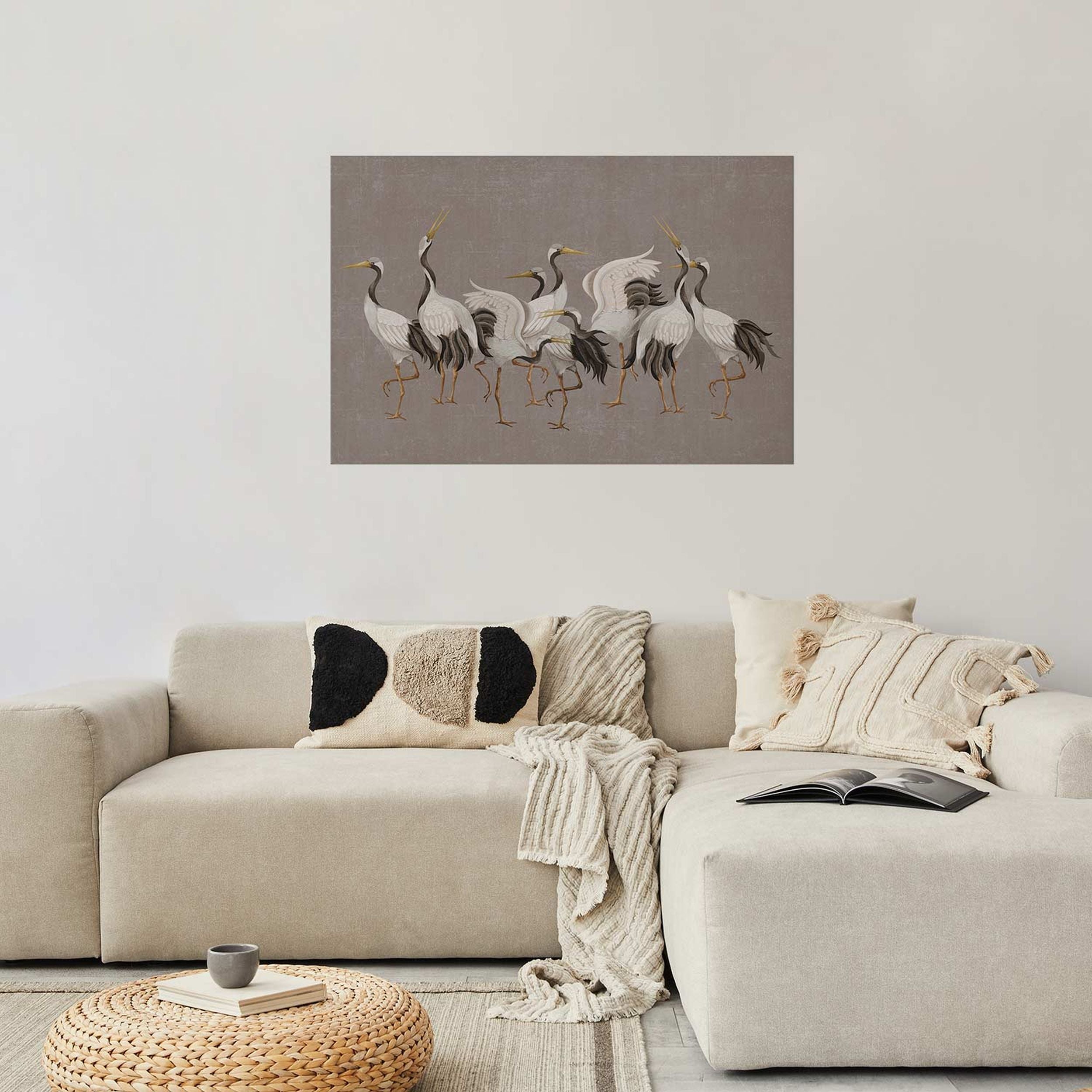 Plakat Taniec żurawi 60x40 cm