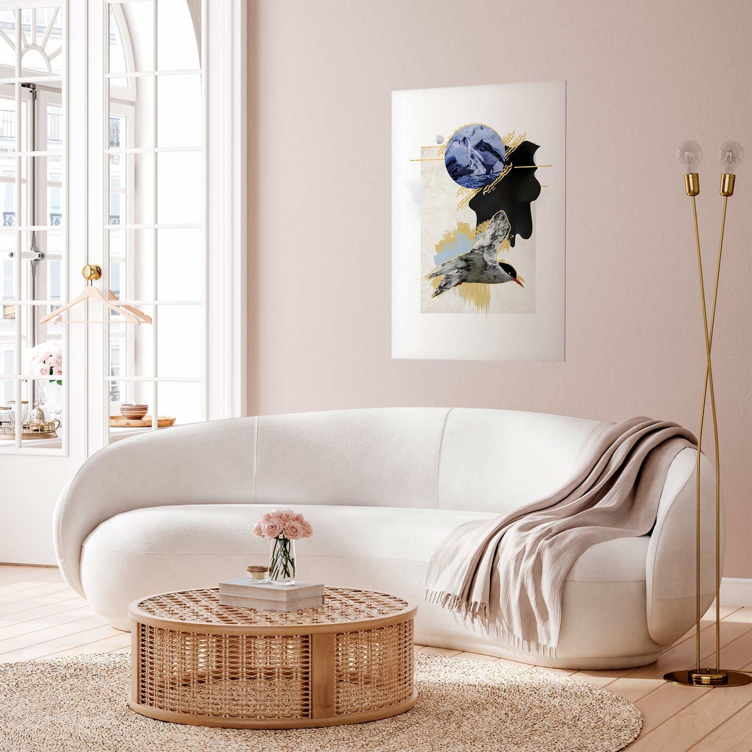 Plakat Rybitwa antarktyczna 90x60 cm