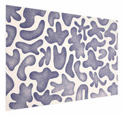 Plakat Niebieskie formy 90x60 cm