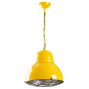 Lampa sufitowa Ardulace industrialna średnica 31 cm żółta