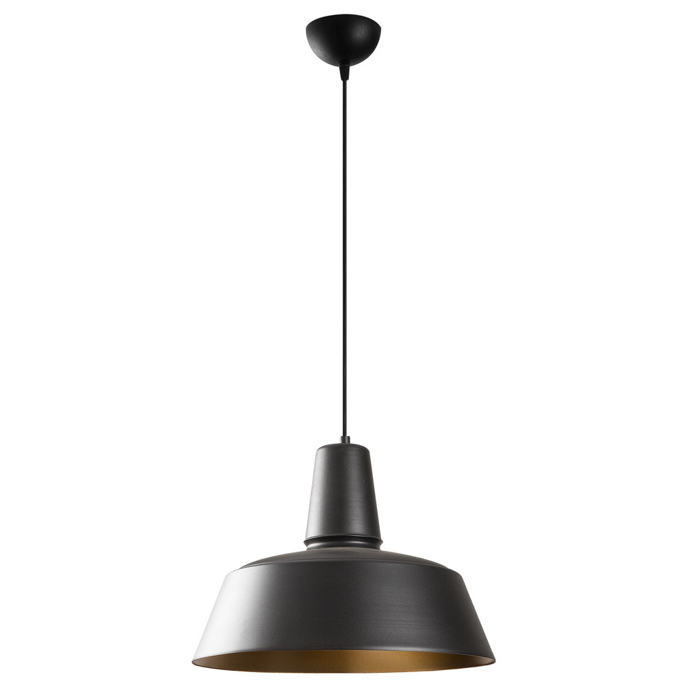 Lampa sufitowa Ardulace średnica 40 cm czarna