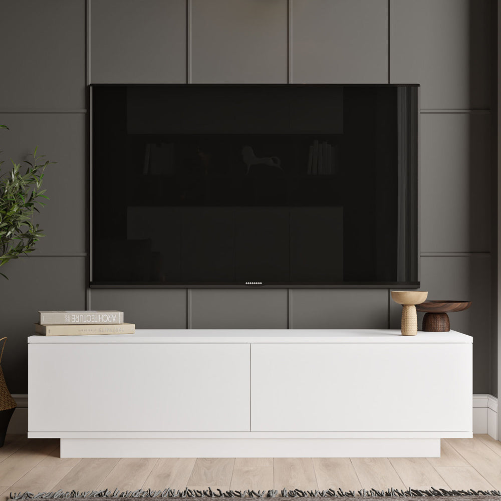Szafka RTV Fenin 35,5x140 cm biała