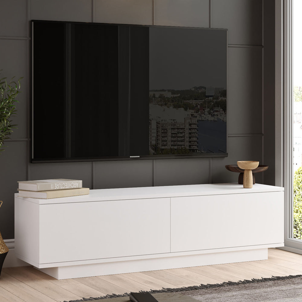 Szafka RTV Fenin 35,5x140 cm biała