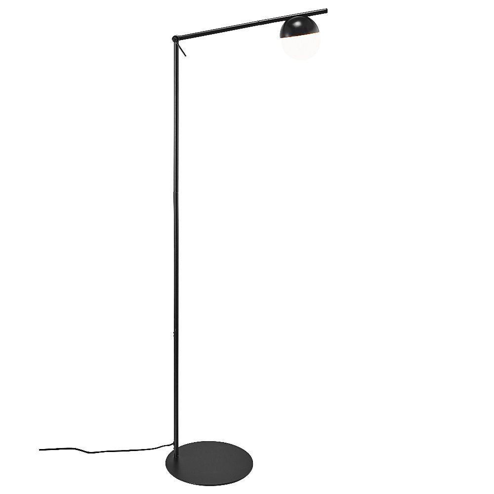Lampa podłogowa Contina 139,5 cm czarna