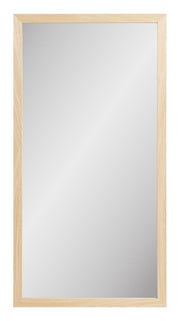 Lustro Scottsdale 75x45 cm w jasnobrązowej ramie