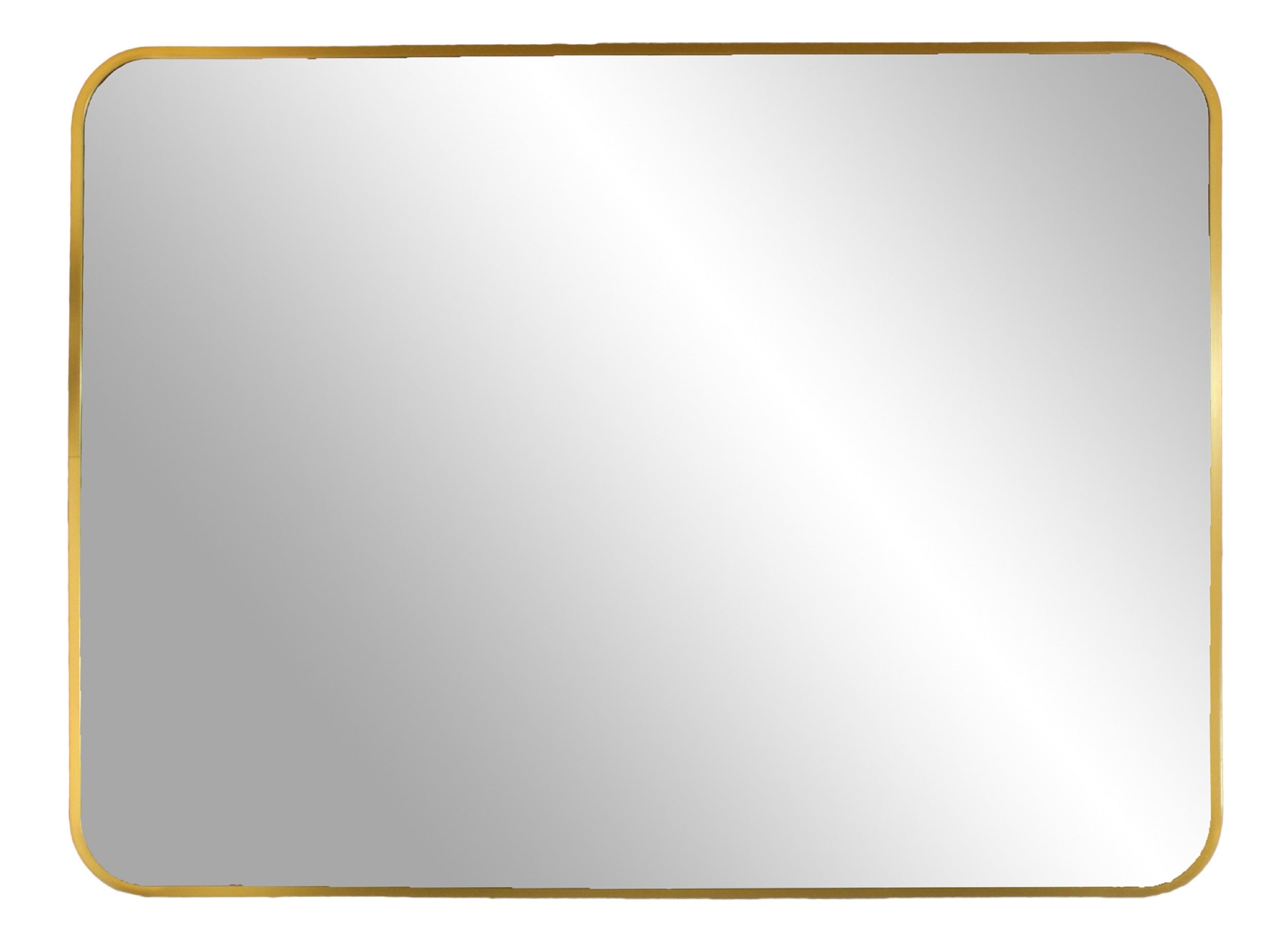 Lustro ścienne prostokątne Omanta złota rama 50x70 cm