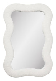 Lustro ścienne Bosaro 80x54 cm w białej ramie
