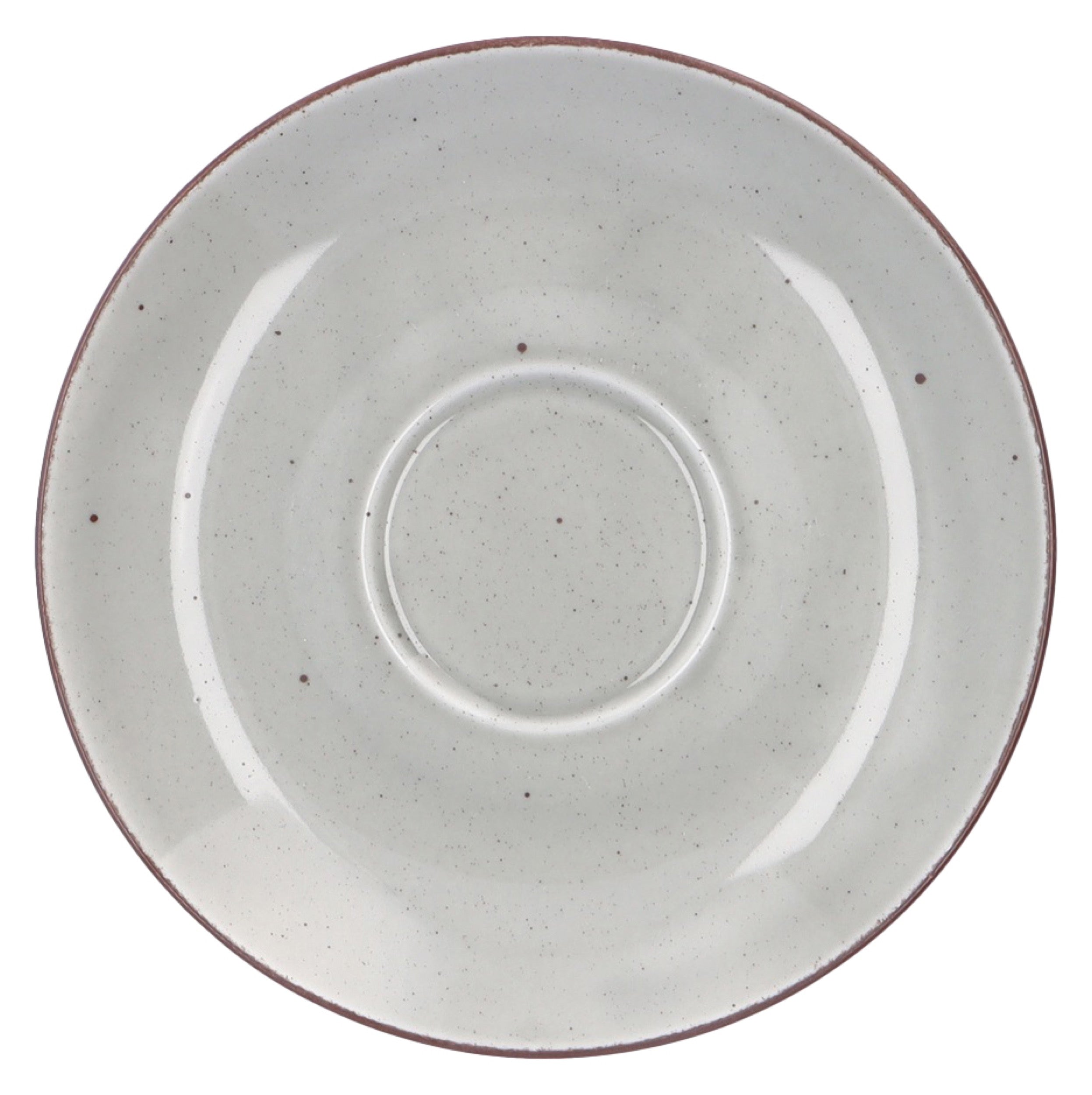 Zestaw 6 filiżanek porcelanowych City szary