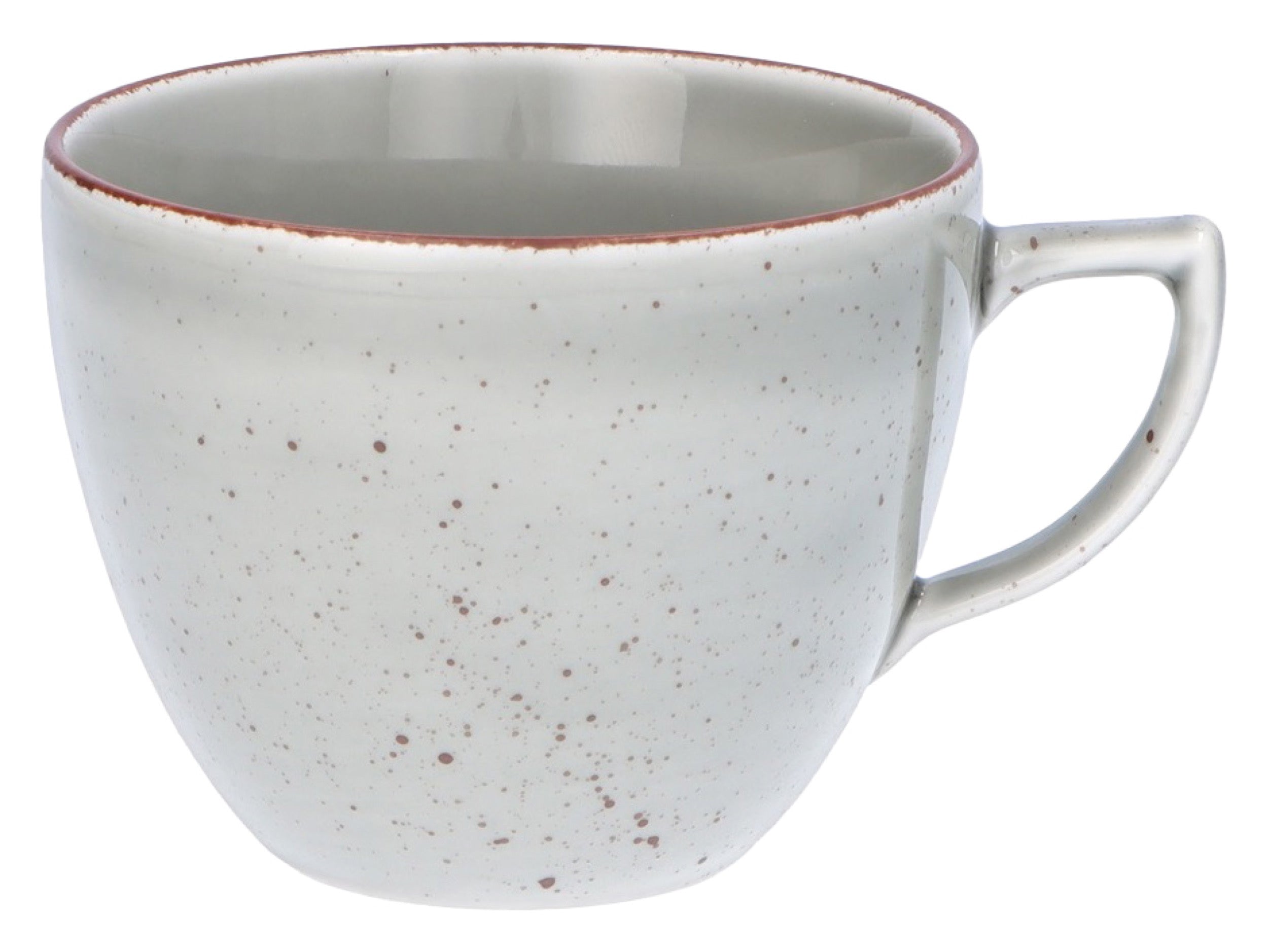 Zestaw 6 filiżanek porcelanowych City szary