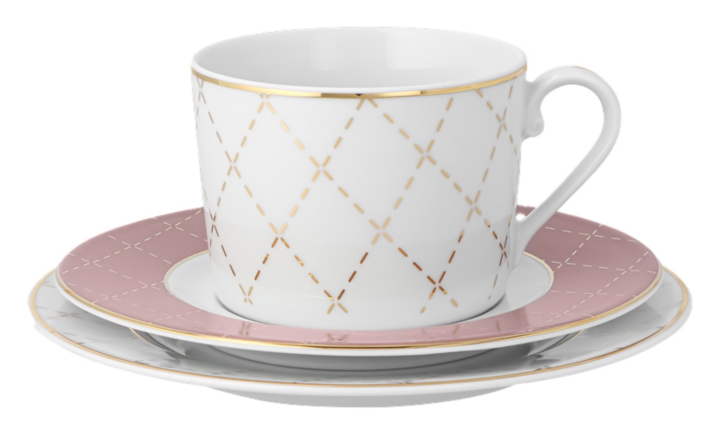 Serwis do kawy porcelanowy dla 6 os. Jenny mokka