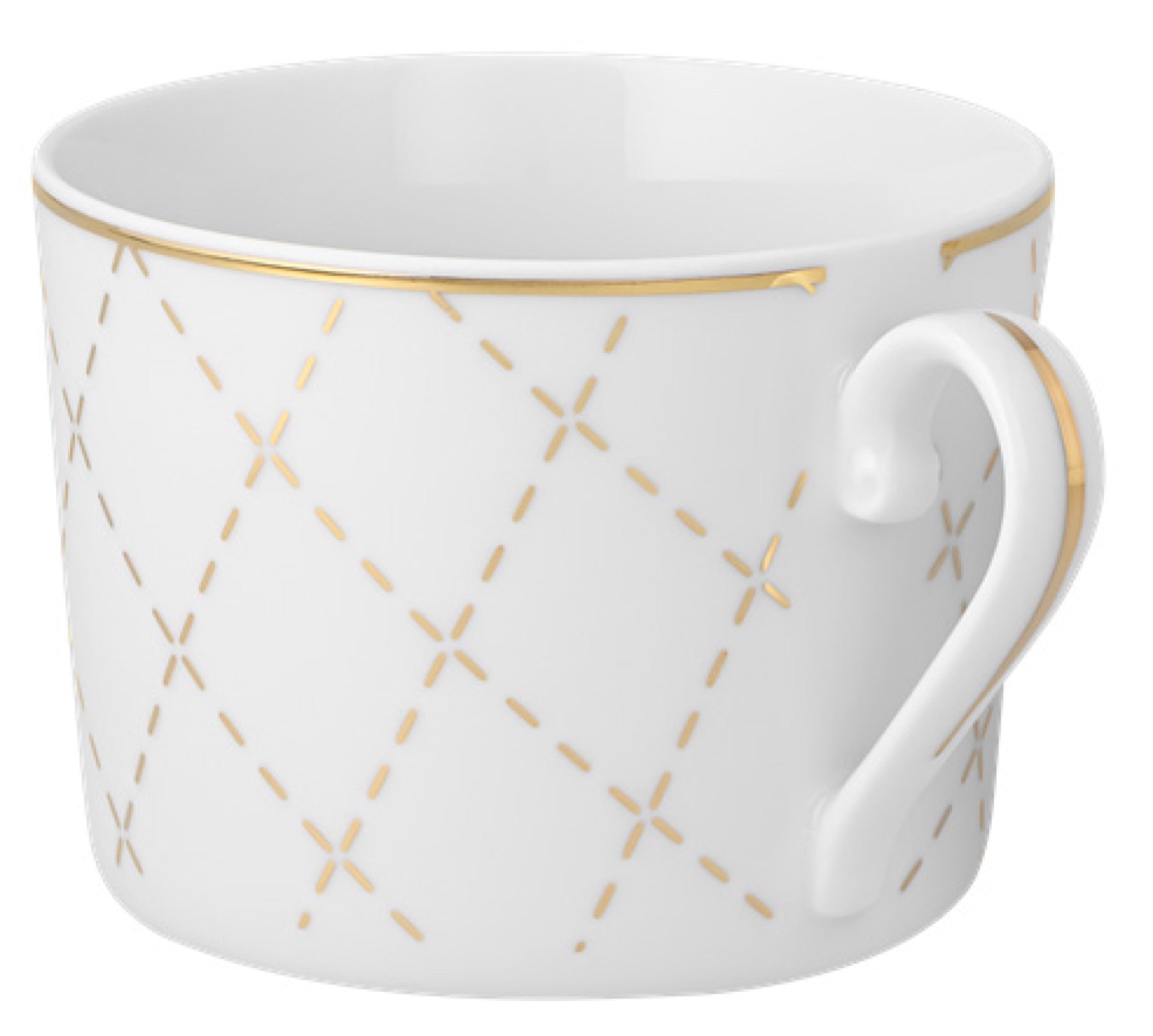 Serwis do kawy porcelanowy dla 6 os. Jenny mokka