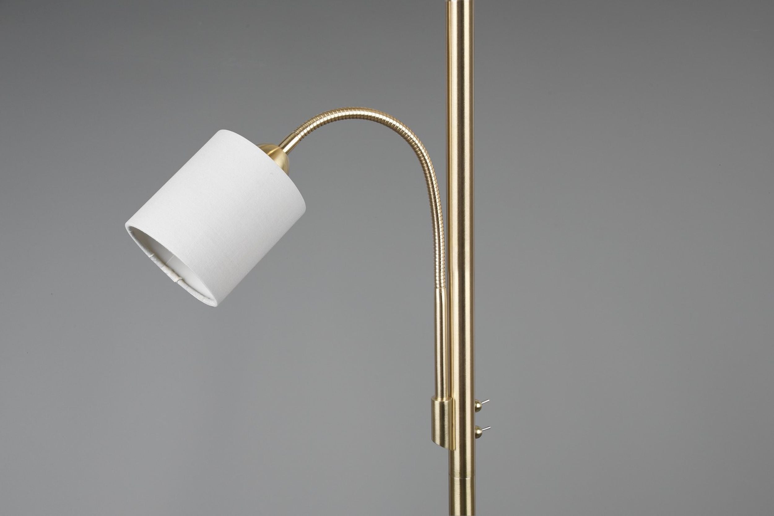 Lampa podłogowa Hotel x2 beżowo-złota