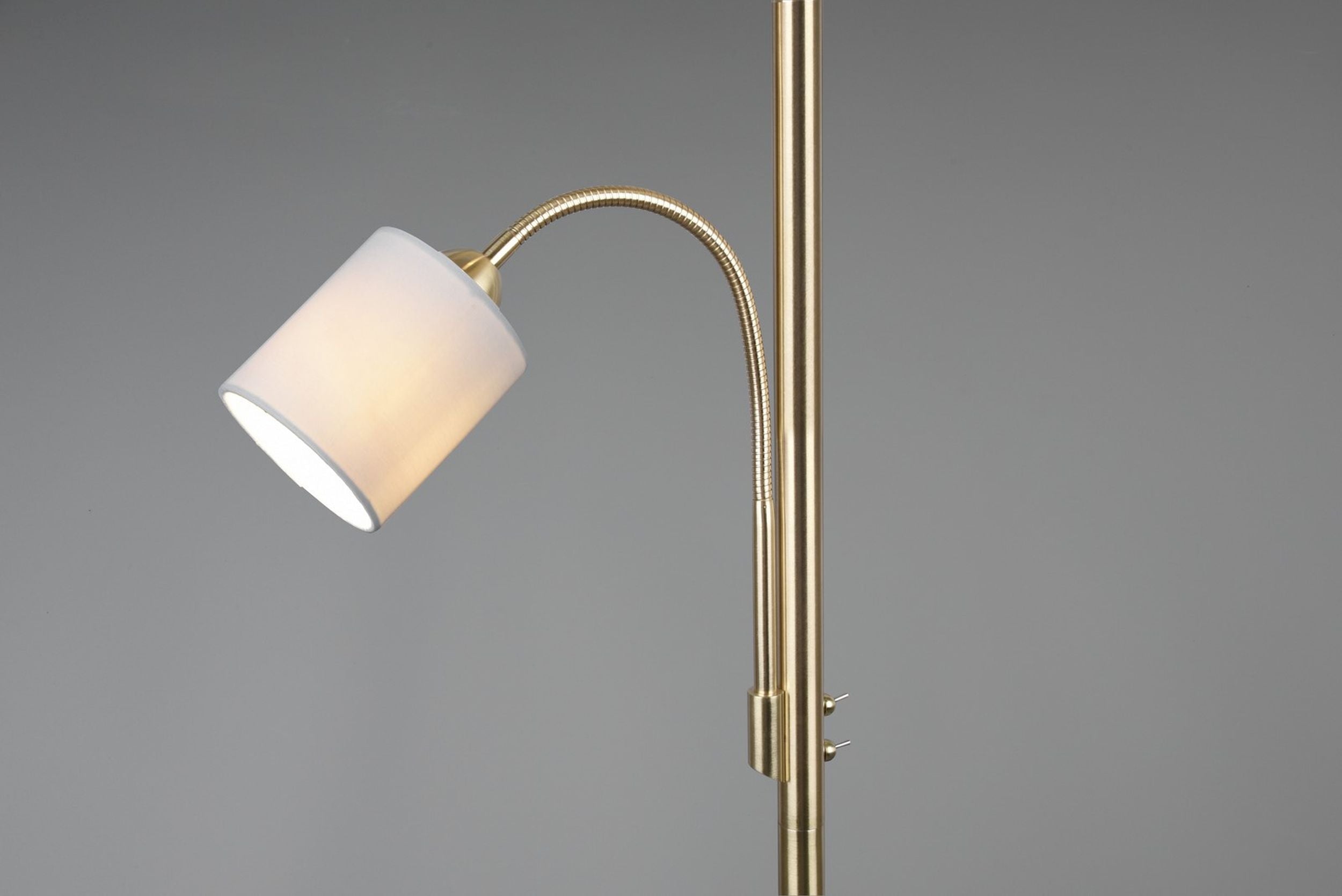 Lampa podłogowa Hotel x2 beżowo-złota