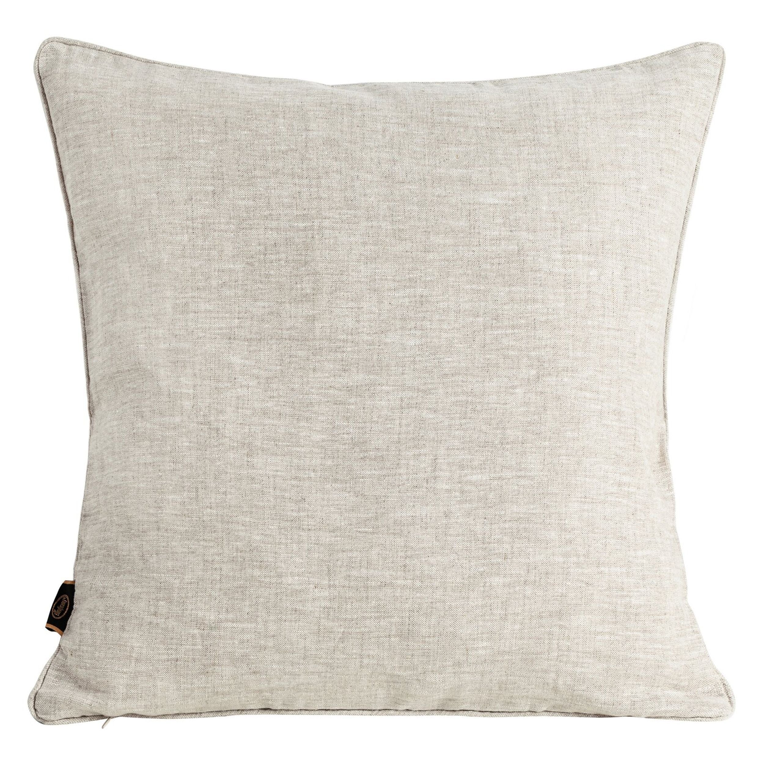Poszewka Nuatters 45x45 cm bordowo-szara