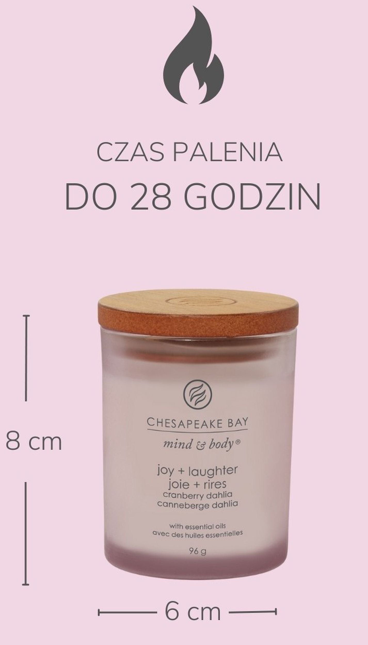Świeca zapachowa Chesapeake Bay Joy & Laughter 96 g