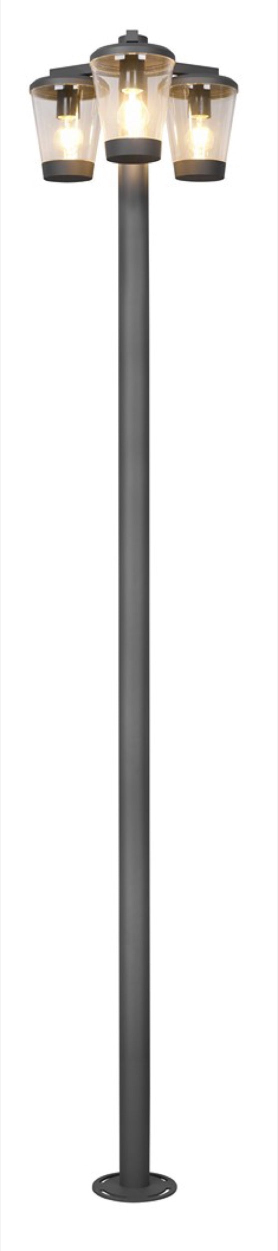 Lampa ogrodowa Cavado 220 cm antracytowa