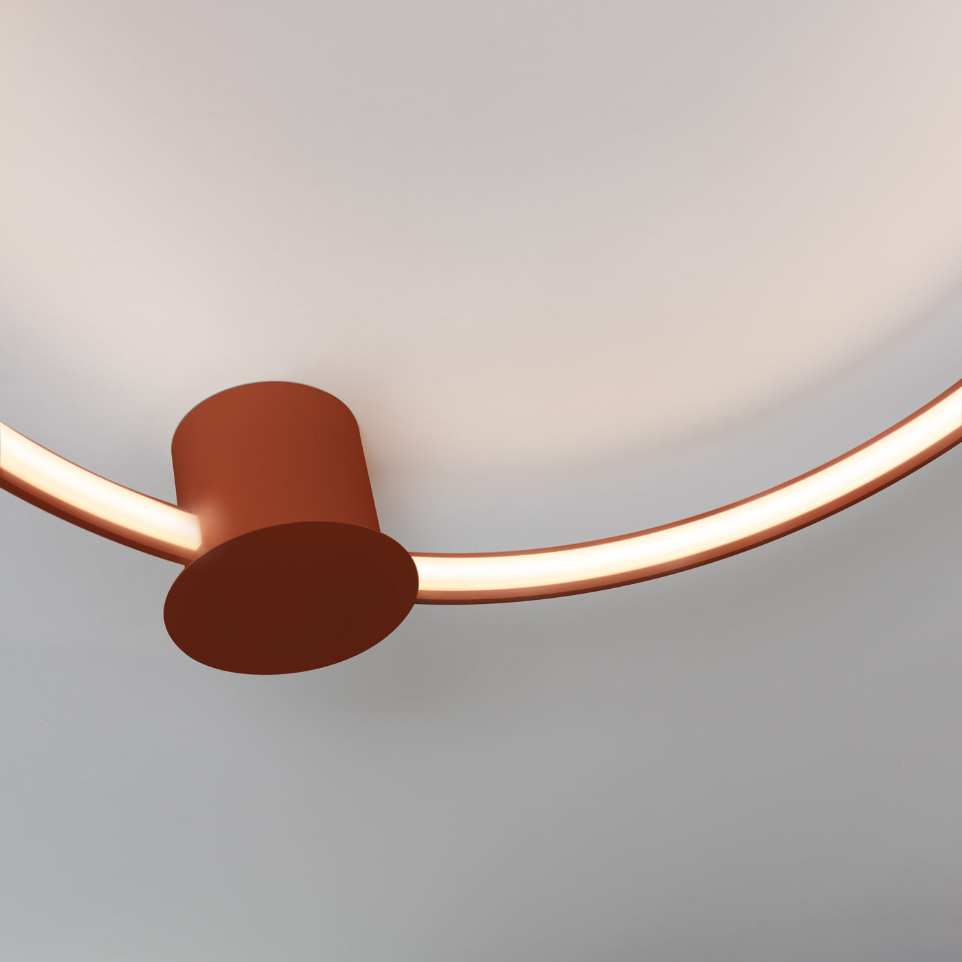 Plafon Rio LED 78 cm ochra czerwona 3000K