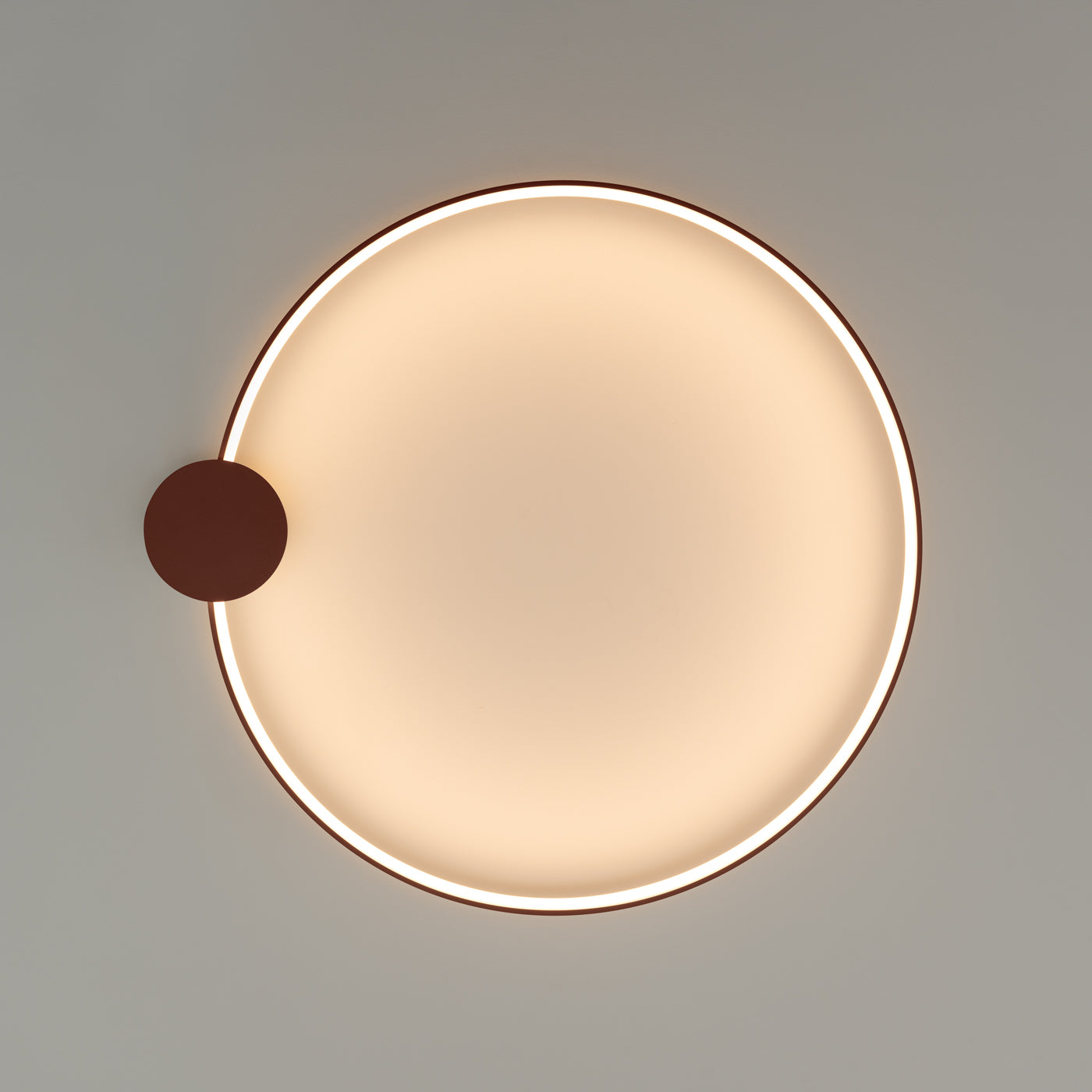 Plafon Rio LED 78 cm ochra czerwona 3000K