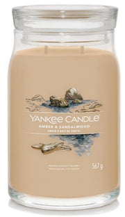 Świeca zapachowa Yankee Candle Amber & Sandalwood 567 g